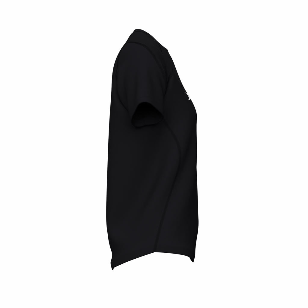 NCEE25Clothing GTS SS Tee Shirt Women's Black, Right