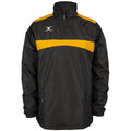 2600 RCBR18 81506805 Jacket Photon Quarter Zip Black & Gold Front