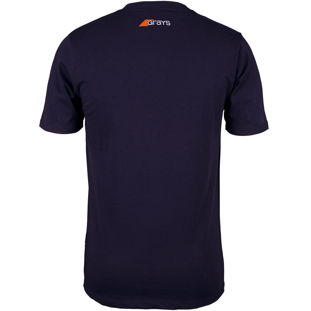 2600 RCFN18 81511305 Tee Quest Dark Navy, Back