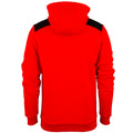 2600 RCGE18 81508105 Top Hoodie Photon Red & Black, Back