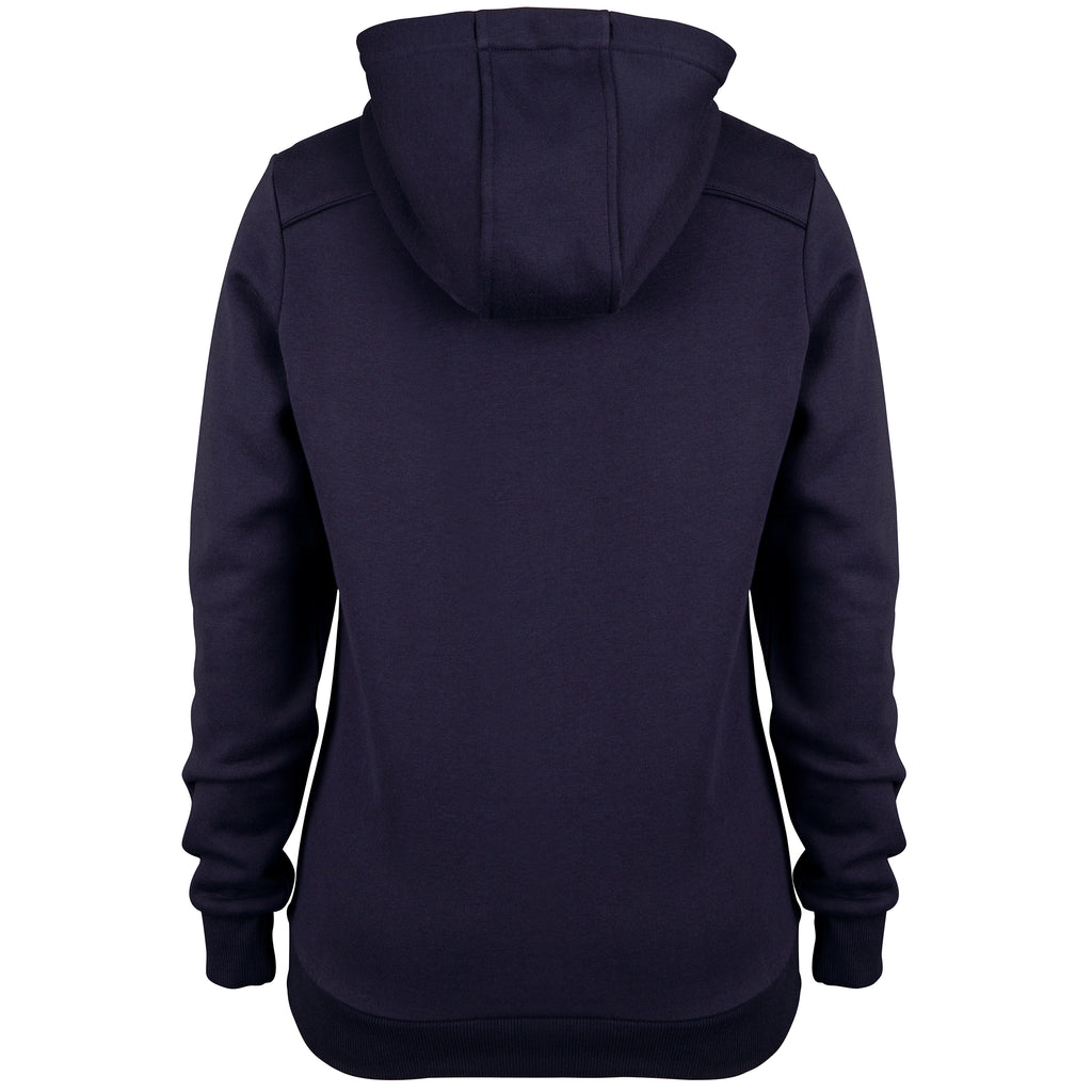 2600 RCGF18 81509205 Top Hoodie Ladies Photon Dark Navy, Back