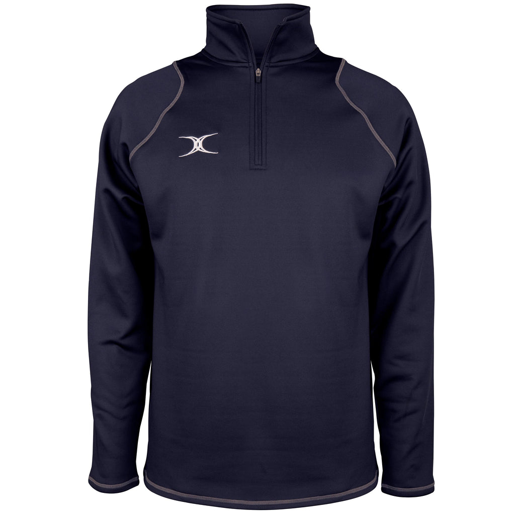 2600 RCGG18 81513505 Top Quest 2 Quarter Zip Fleece Dark Navy Front