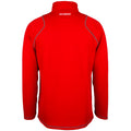 2600 RCGG18 81513605 Top Quest 2 Quarter Zip Fleece Red, Back