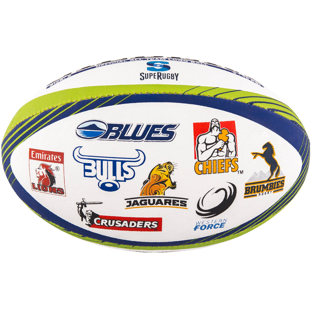 2600 RDFB17 45079105 Ball All Team Logo Super Rugby Size 5 Panel 2