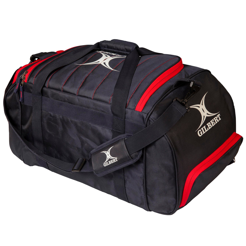 2600 RHAF19 83026400 Bag Performance Holdall Black & Red, Back