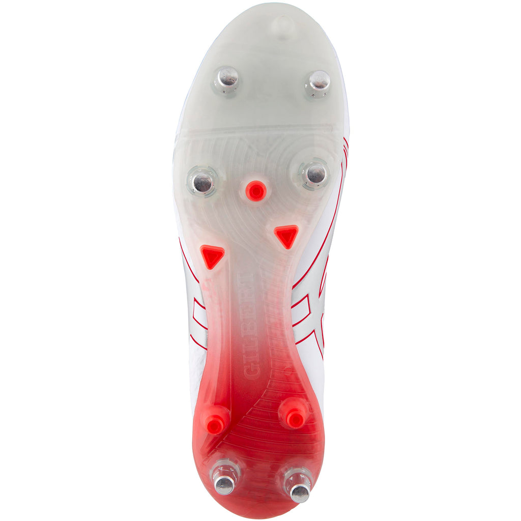2600 RSEA19 87384726 Boot Kaizen 2.0 Pace 6 Stud White, Sole