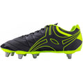 2600 RSIA19 87385026 Boot Sidestep X9 Lo 8 Stud Black & Neon Yellow, Instep