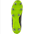 2600 RSIA19 87385026 Boot Sidestep X9 Lo 8 Stud Black & Neon Yellow, Sole