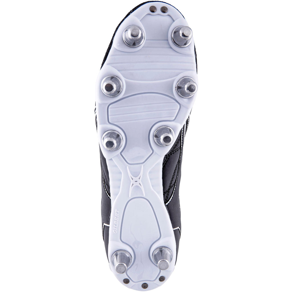 2600 RSIB19 87385126 Boot Sidestep X9 Lo 8 Stud Black & White, Sole