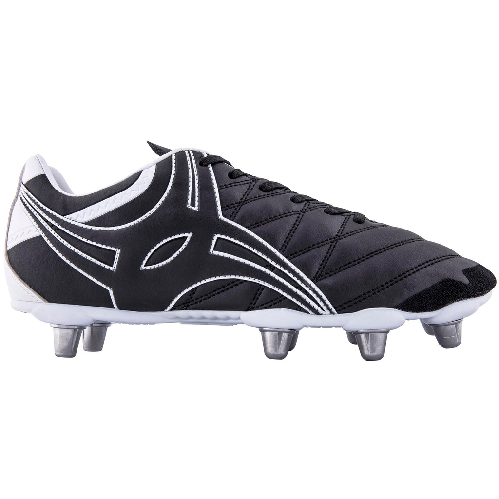 2600 RSIB19 87385126 Boot Sidestep X9 Lo 8 Stud Black _ White, Outstep