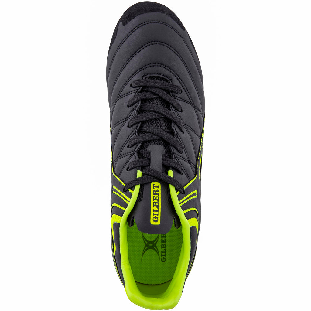 2600 RSJA19 87385326 Boot Sidestep X9 Lo MSX Black & Neon Yellow, Top