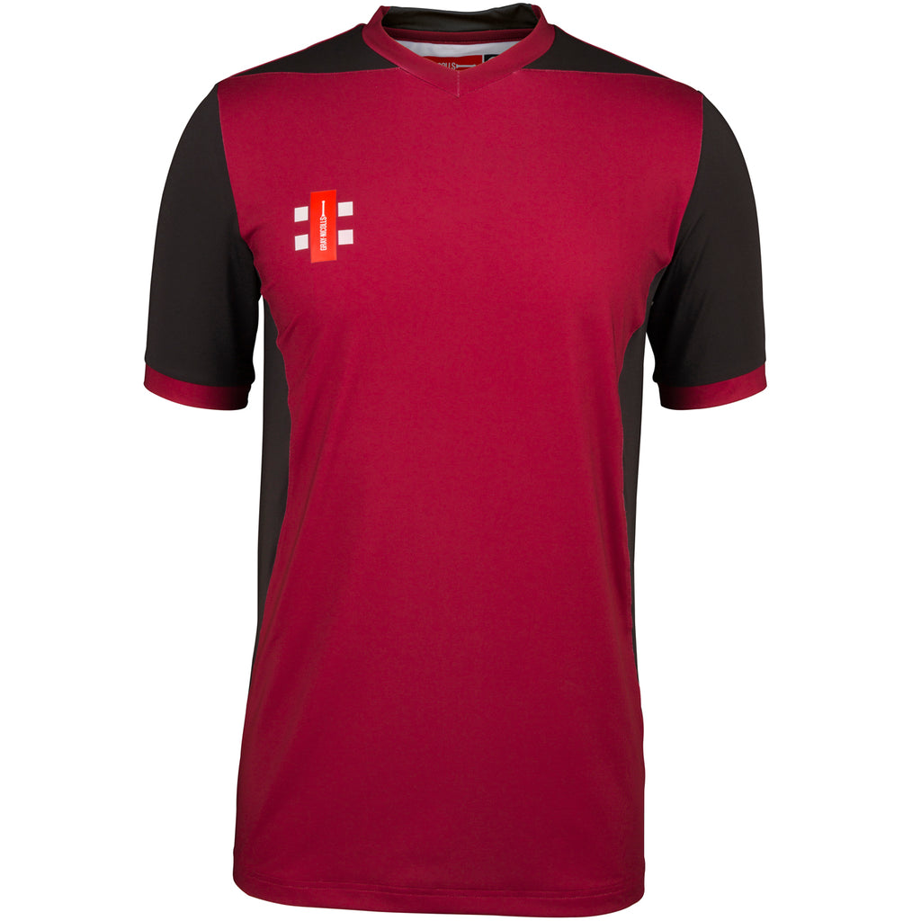 CCFB18Shirt T20 Maroon_black, Front
