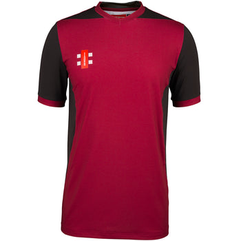 CCFB18Shirt T20 Maroon_black, Front
