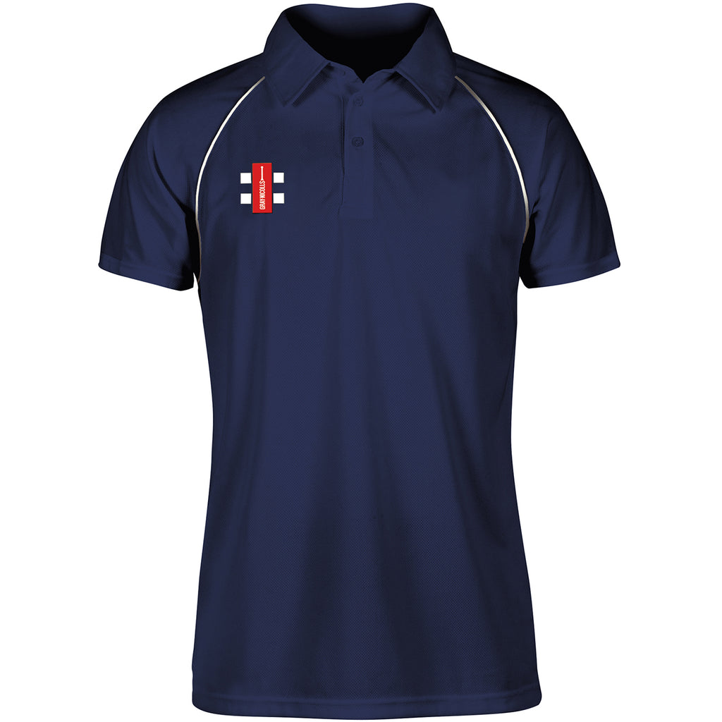 CCFC14Polo Matrix Nav_wht Front