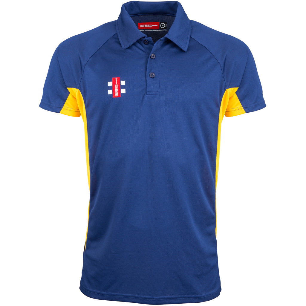 CCFC14Polo Matrix Pro Navy_gold Front