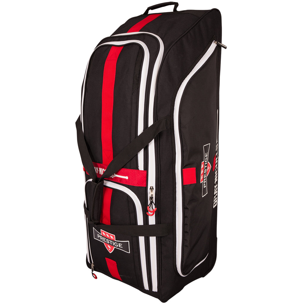 CHAG17Bag Prestige Holdall Black_red_white Standing