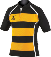 RCAB14MatchShirt Xact Shirt Hoops Black Amber