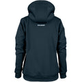 RCBQ17Jacket Pro Technical Hoodie Full Zip Ladies Dark Navy, Back