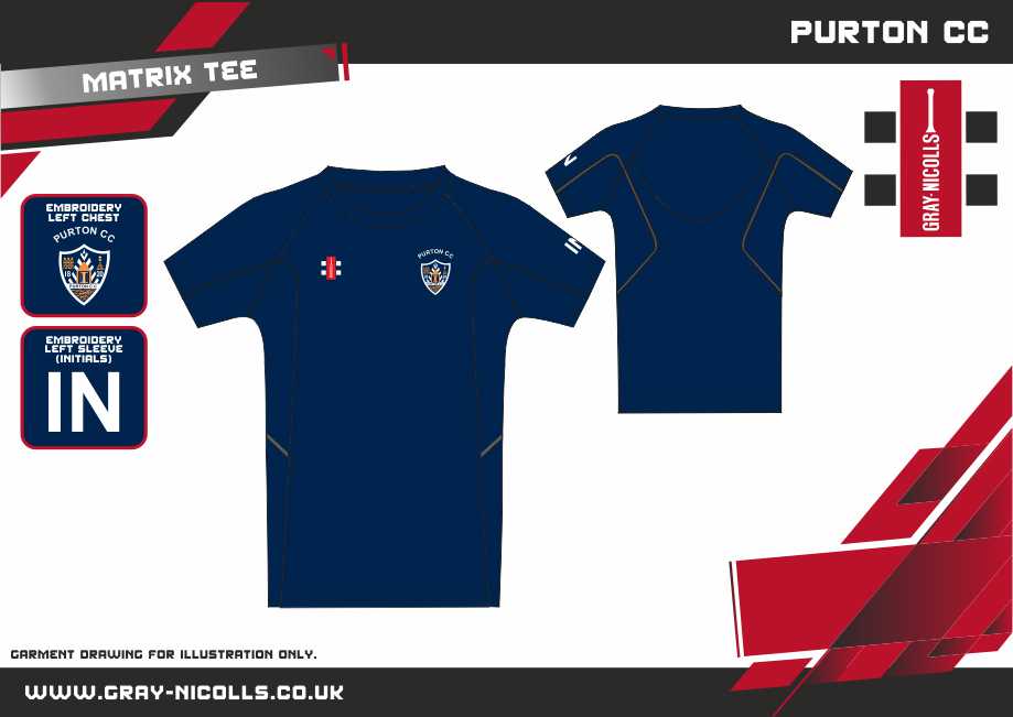 ccfd14001leisure shirt matrix tee navy.jpg