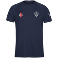 ccfd14001leisure shirt matrix tee navy.png