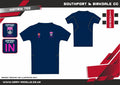 ccfd14001leisure shirt matrix tee navy.jpg