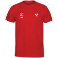 ccfd14001leisure shirt matrix tee red.png