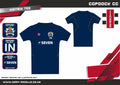 ccfd14006leisure shirt matrix tee navy.jpg