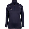 rcgh18top quest 2 ladies quarter zip fleece ladies dark navy front.jpg