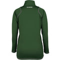 rcgh18top quest 2 ladies quarter zip fleece ladies green, back.jpg